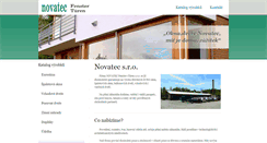 Desktop Screenshot of novatec.cz